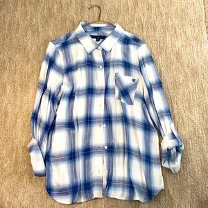 Tommy Hilfiger button down long sleeve.